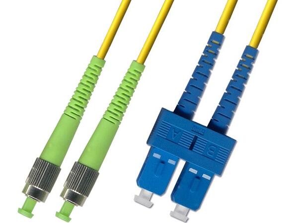 Snor SM DPX FC/APCR-SC/UPC xx m 9/OS2 G.657.A2 2x ø2mm Gul 